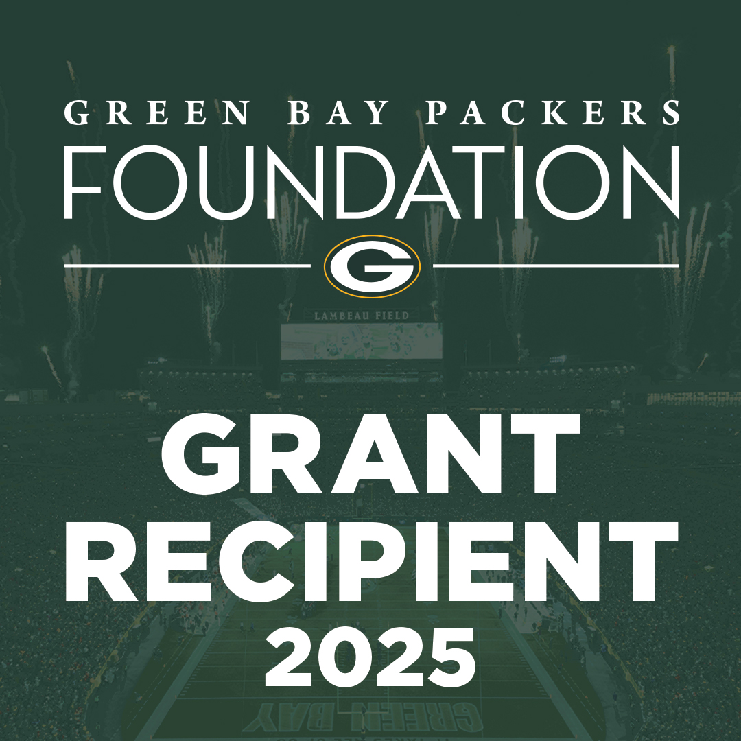 Green Bay Packers Foundation Grant Recipent graphic